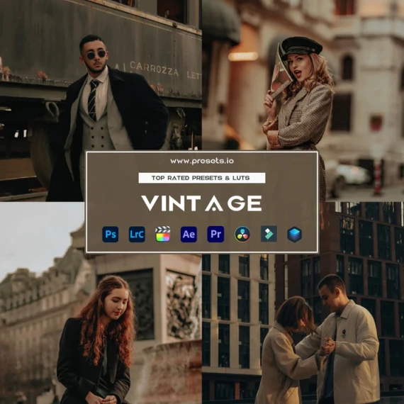Vintage Film Presets & LUTs – Presets.io