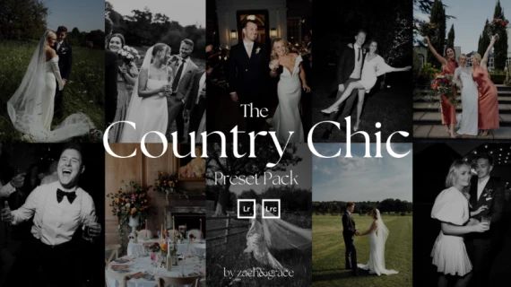 Country Chic Wedding Presets by Zach & Grace