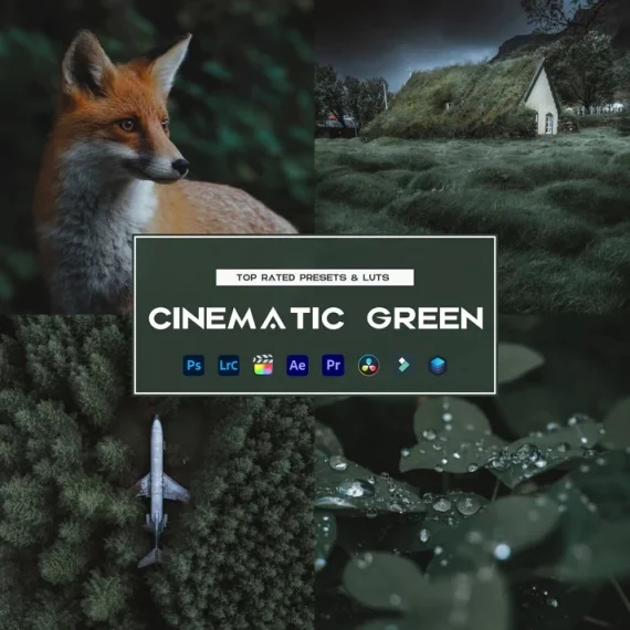 Cinematic Green Presets & LUTs