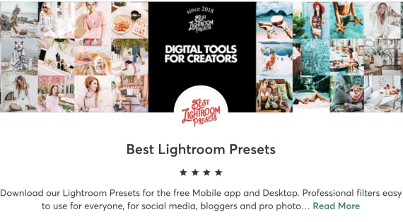 Blogger & Influencer Lightroom Presets Bundle