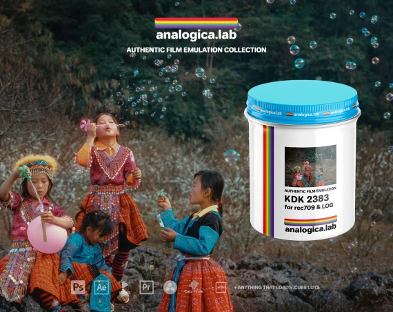 Analogica Lab Kodak 2383 LUTs (D55 / D60 / D65)
